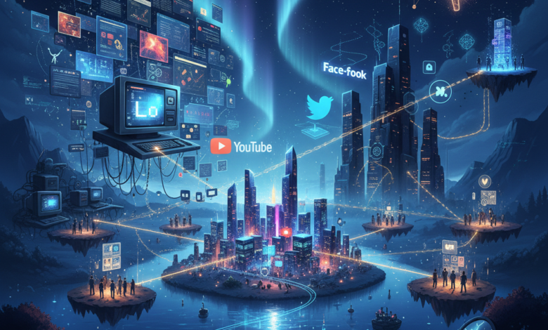 تاريخ الإنترنت رحلة عبر الزمن من البداية للـ Web3